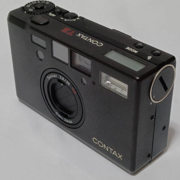  thanks sale ** рекомендация товар ** CONTAX T3 titanium черный состояние максимально высокий 