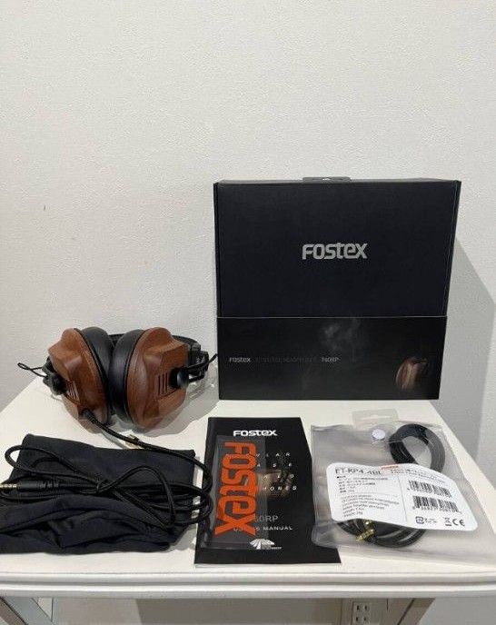 中古 FOSTEX T60RP + 純正4 4mmバランスケーブル ヘッドホン 中古 FOSTEX T60RP + 純正4 4mmバランスケーブル ヘッドホン