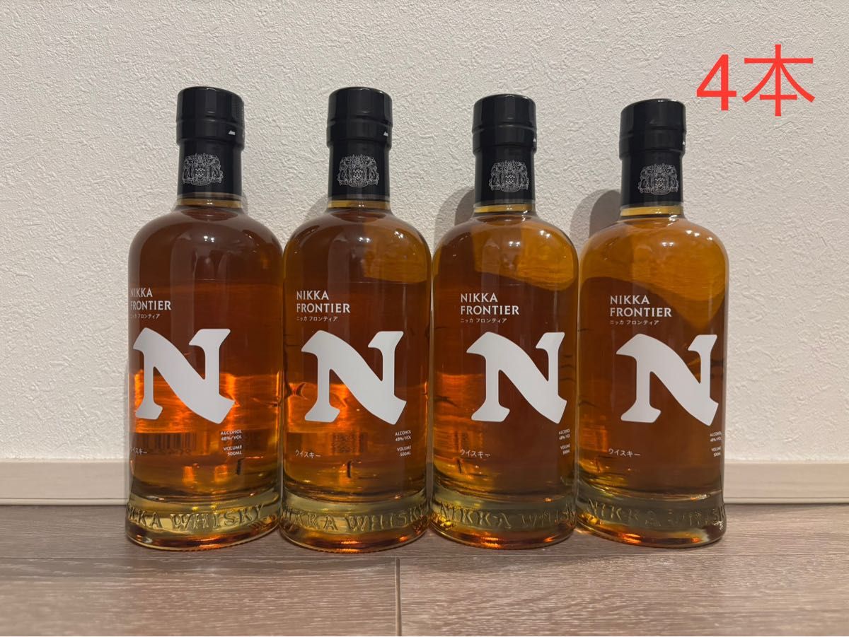 アサヒ ニッカ フロンティア 4本 ウイスキー まとめ売り|Yahoo アサヒ ニッカ フロンティア 4本 ウイスキー まとめ売り|Yahoo