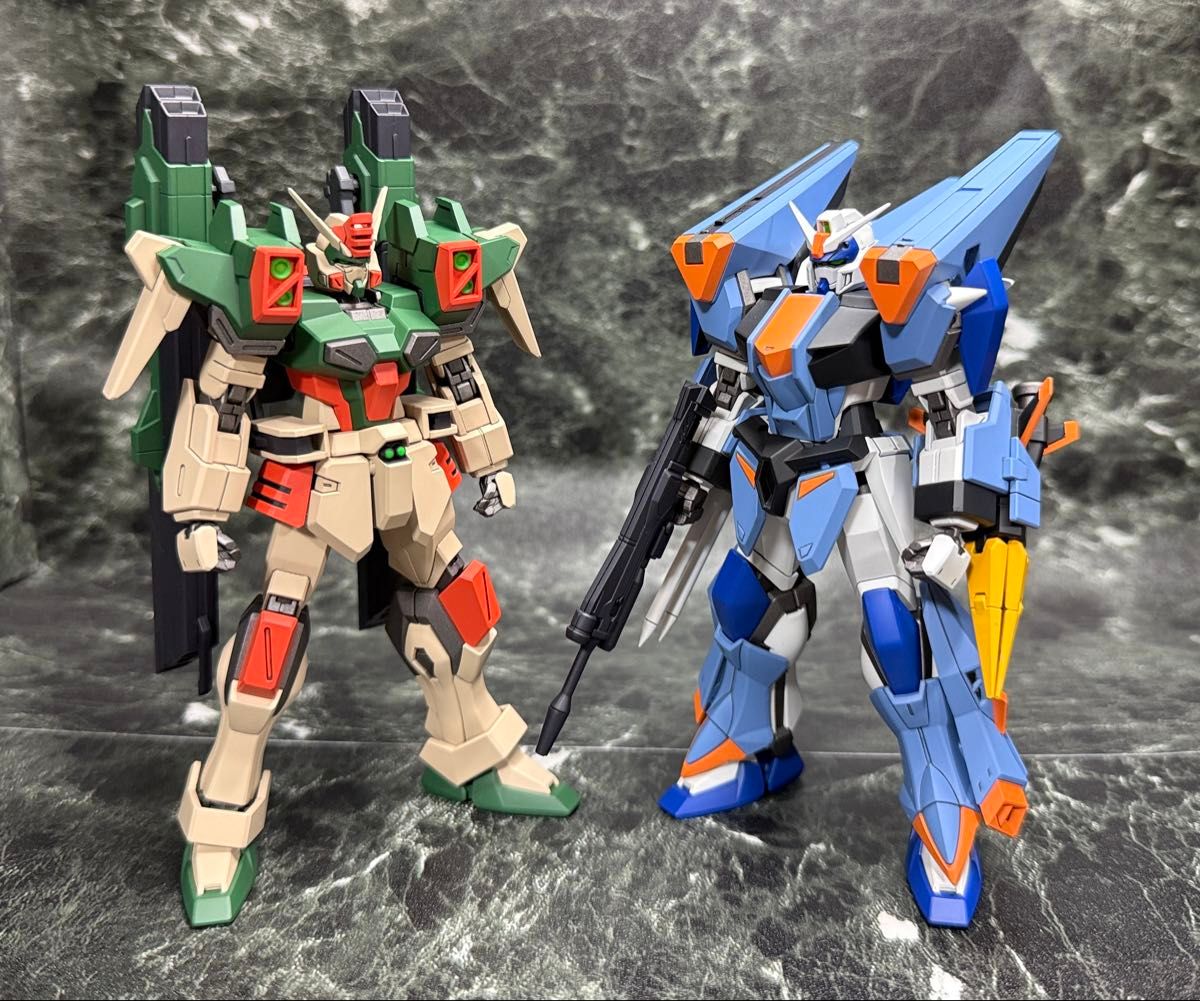 HGCE デュエルブリッツガンダム&ライトニングバスターガンダム HGCE デュエルブリッツガンダム&ライトニングバスターガンダム