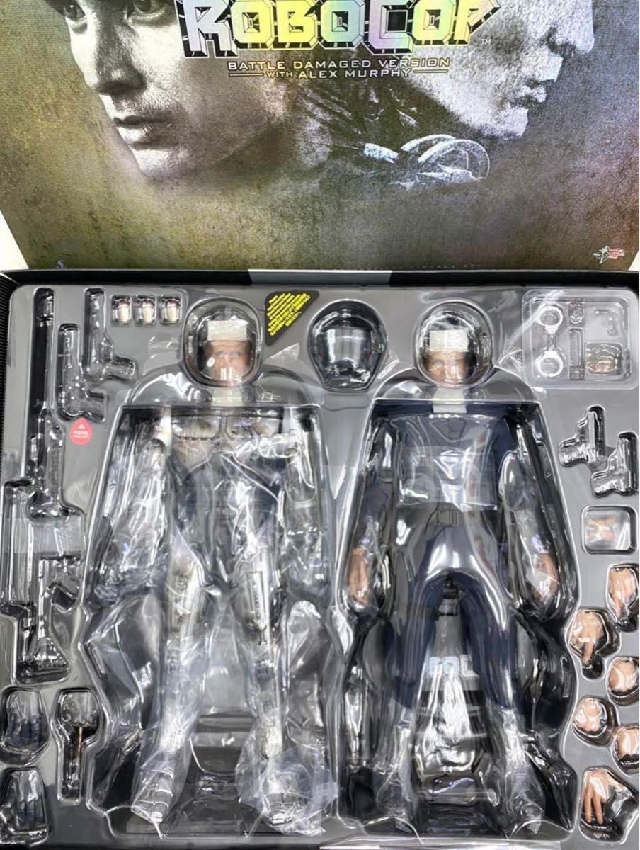 新品未使用】ホットトイズ 1/6ロボコップ&マーフィー2体セット 新品未使用】ホットトイズ 1/6ロボコップ&マーフィー2体セット