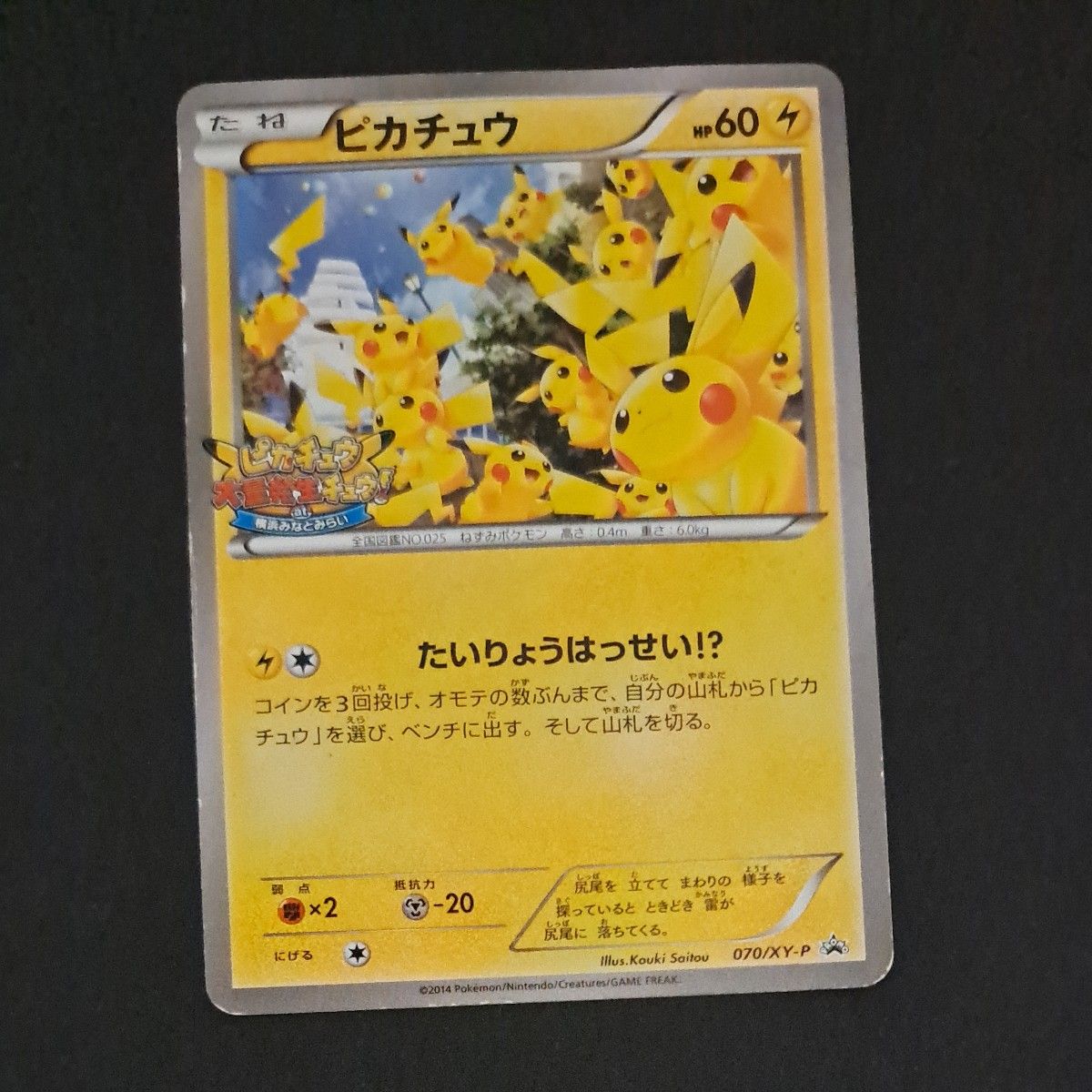 ピカチュウ たいりょうはっせい プロモ ポケモンカード|Yahoo ピカチュウ たいりょうはっせい プロモ ポケモンカード|Yahoo