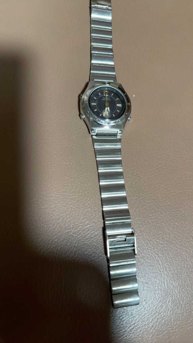 CASIO カシオ WAVE CEPTORソーラー 電波 防水腕時計美品 時計 稼動品