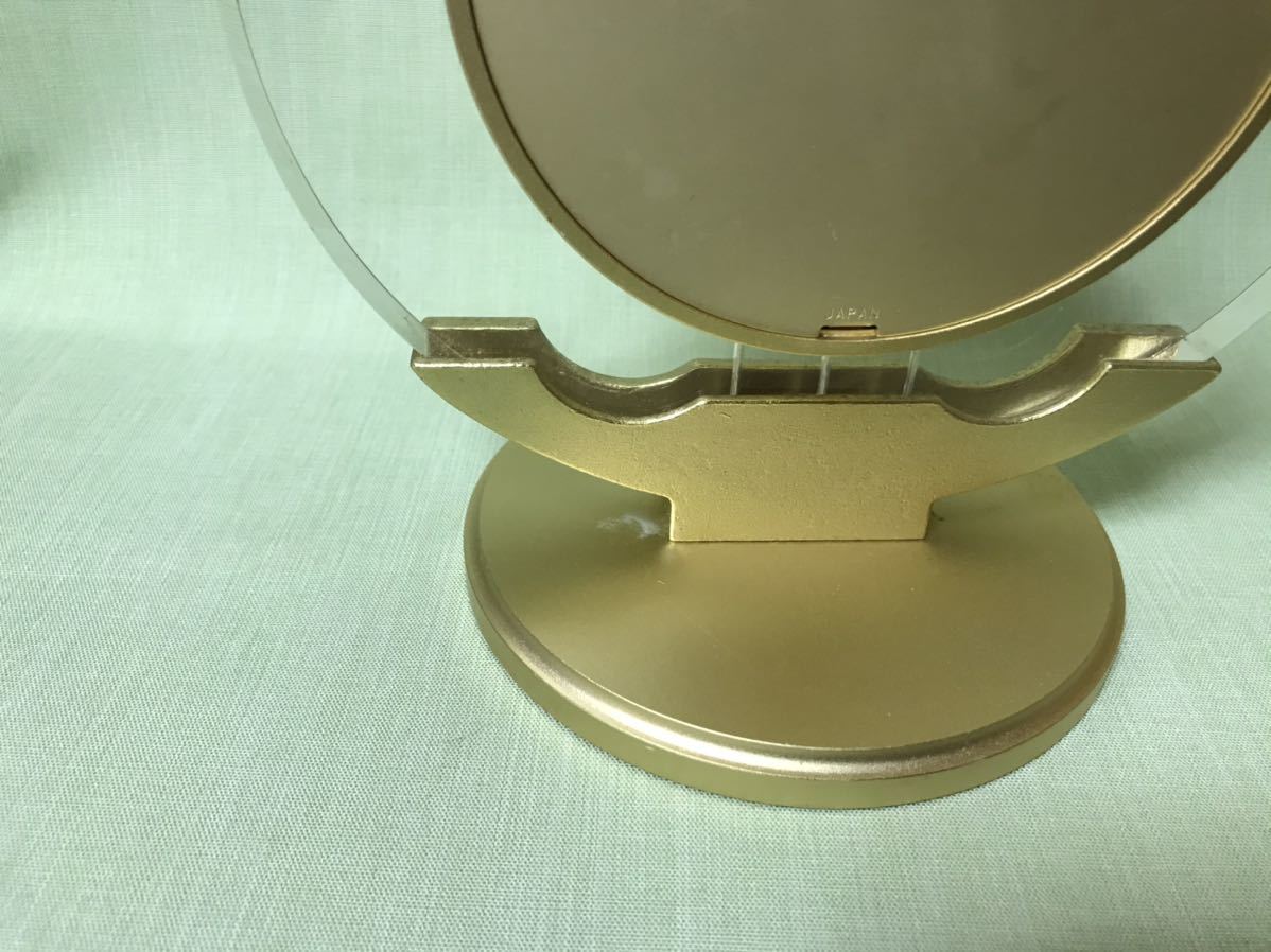 SEIKO セイコークロック ハープ　弦楽器をモチーフにした置き時計　色調金色　ゴールド　レア　国産　日本製　卓上時計_画像3