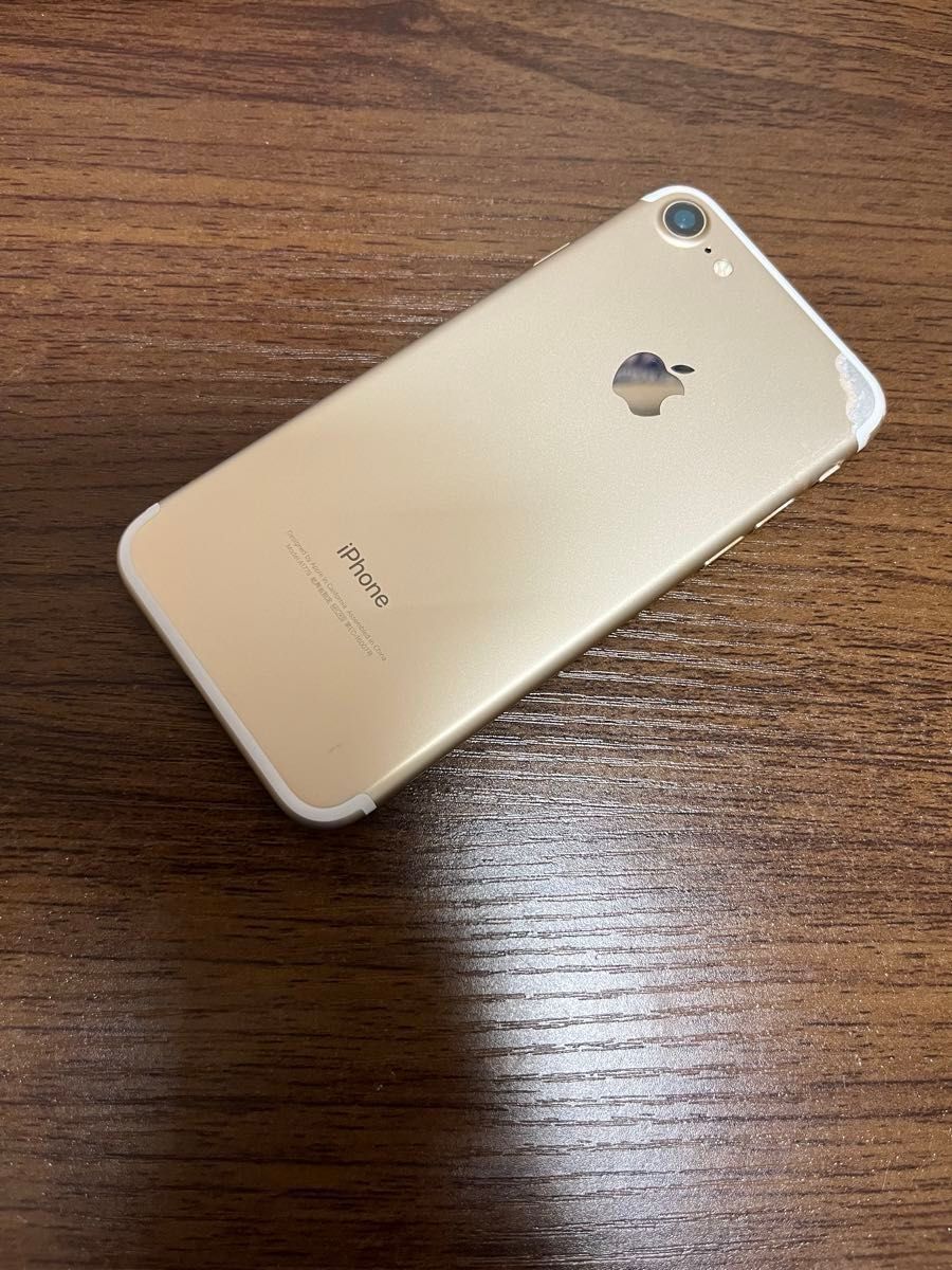 動作良好 】iPhone7 128GB ゴールド 本体のみ 動作良好 動作良好 】iPhone7 128GB ゴールド 本体のみ 動作良好