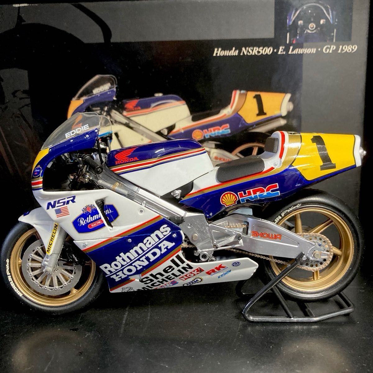 ミニチャンプス 1/12 ホンダ NSR500 E Lawson WGP1989 模型 ミニチャンプス 1/12 ホンダ NSR500 E Lawson WGP1989 模型