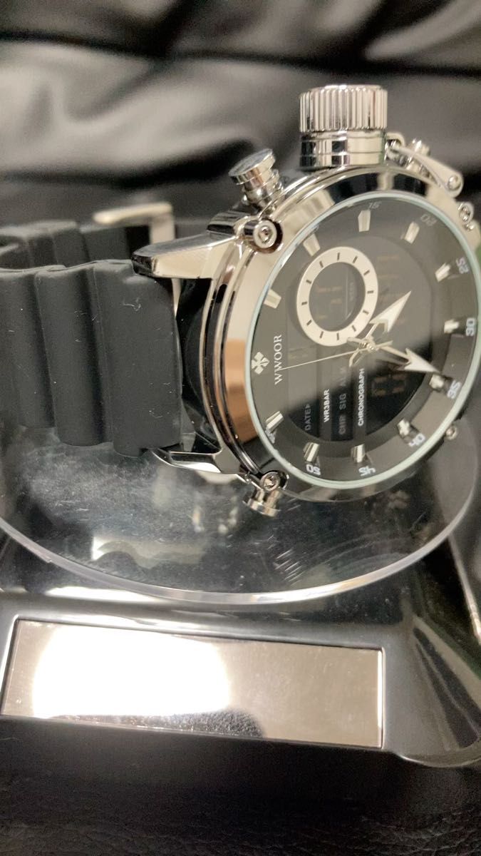 1925w 高品質 メンズ腕時計 オマージュ ステンレス ダイバーズ シリコンベルト サーフィン防水腕時計 ストップウォッチ