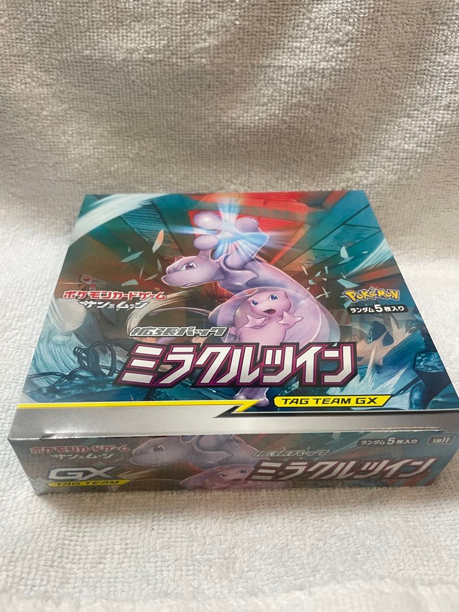 ポケモンカードゲーム ミラクルツイン 未開封 シュリンク付き ポケモンカードゲーム ミラクルツイン 未開封 シュリンク付き