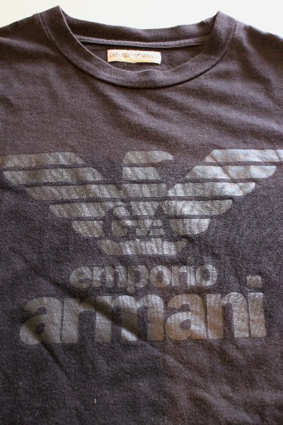 エンポリオアルマーニ.EMPRLO ARMANI.Tシャツ.カットソー.4枚セット.ロゴ　プリント.メードイン イタリー国内正規_画像10