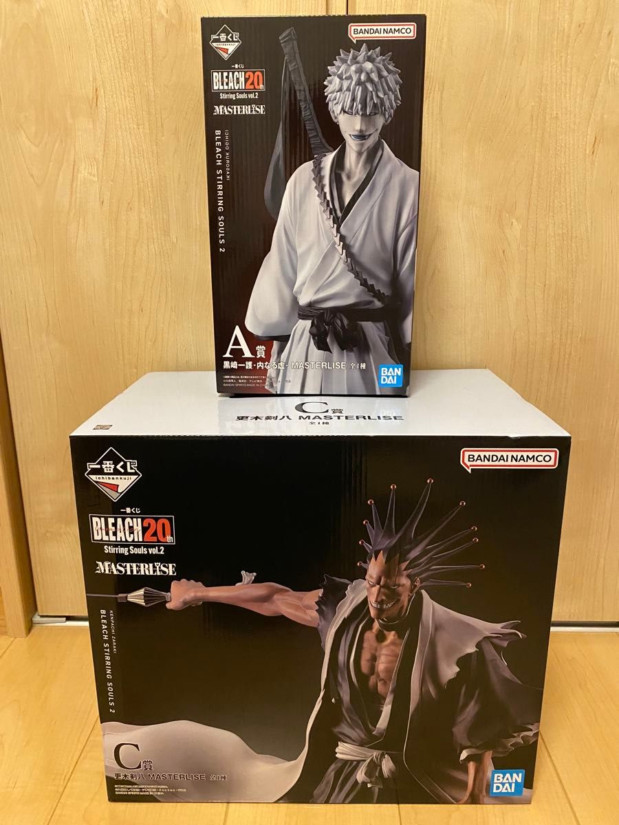 一番くじ BLEACH Stirring Souls vol 2 A賞 C賞 フィギュア2点 一番くじ BLEACH Stirring Souls vol 2 A賞 C賞 フィギュア2点