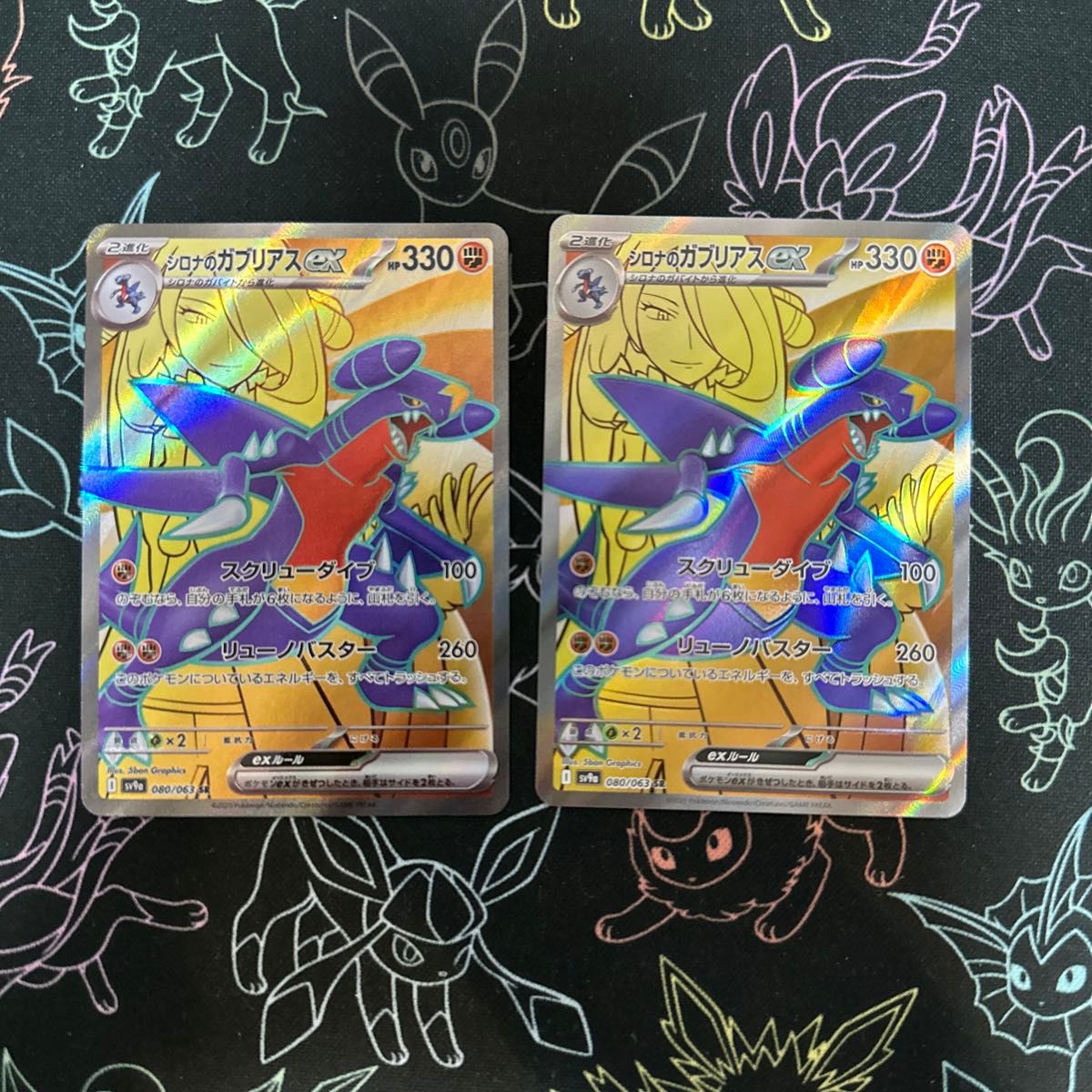 ポケモンカード シロナのガブリアスex sr 2枚セット まとめ売り ポケモンカード シロナのガブリアスex sr 2枚セット まとめ売り
