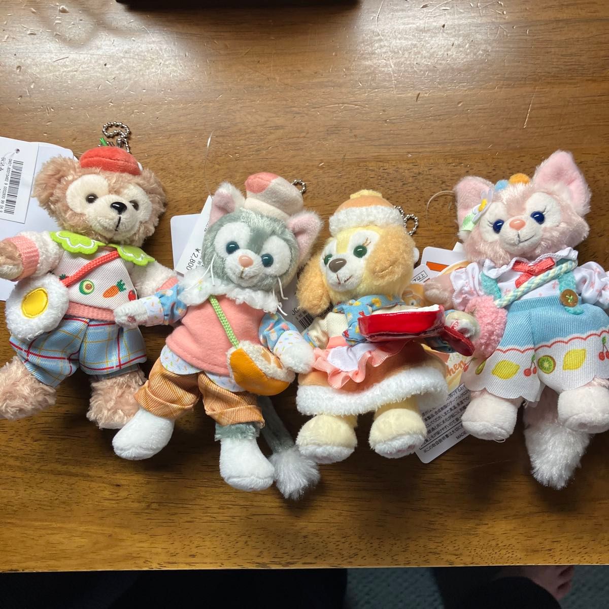 ダッフィー&フレンズのワンダフルキッチン ぬいぐるみバッジ ダッフィー&フレンズのワンダフルキッチン ぬいぐるみバッジ