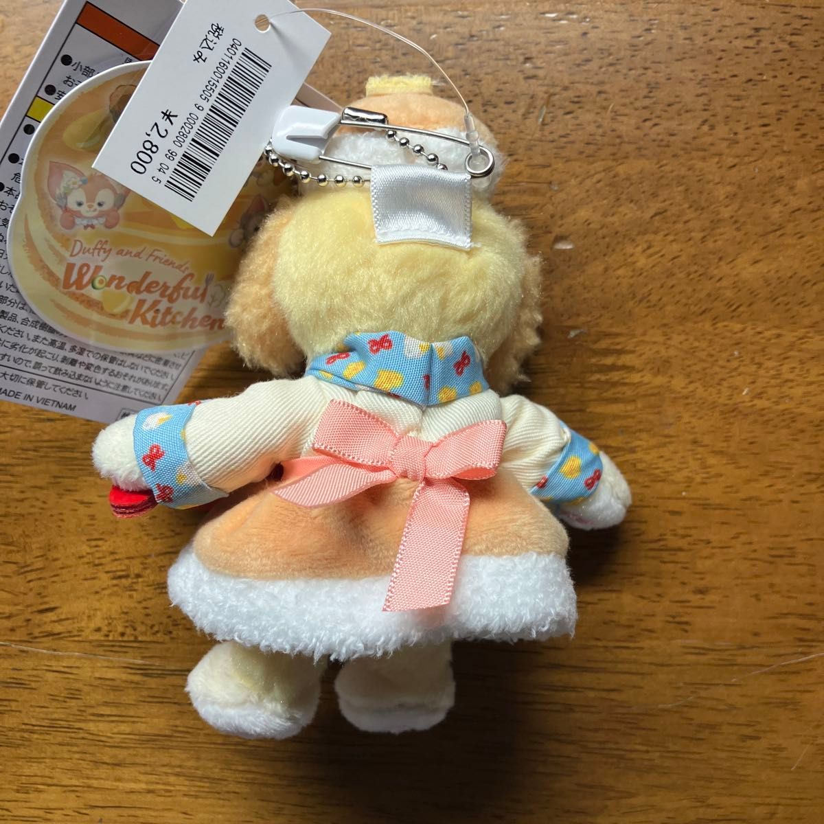 ダッフィー&フレンズのワンダフルキッチン ぬいぐるみバッジ ダッフィー&フレンズのワンダフルキッチン ぬいぐるみバッジ