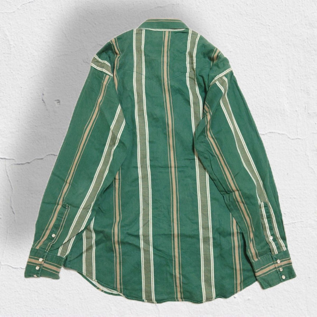 EL PH SO SHIRT 80s USA製 ストライプシャツ ウエスタンシャツ EL PH SO SHIRT 80s USA製 ストライプシャツ ウエスタンシャツ