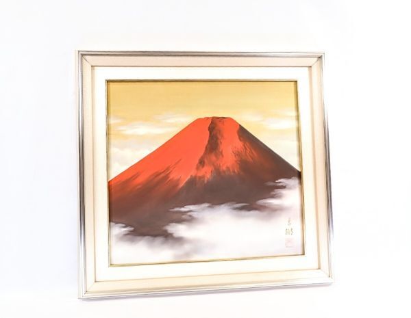 赤富士 日本画 北野東湖先生の作品 i-img600x465-