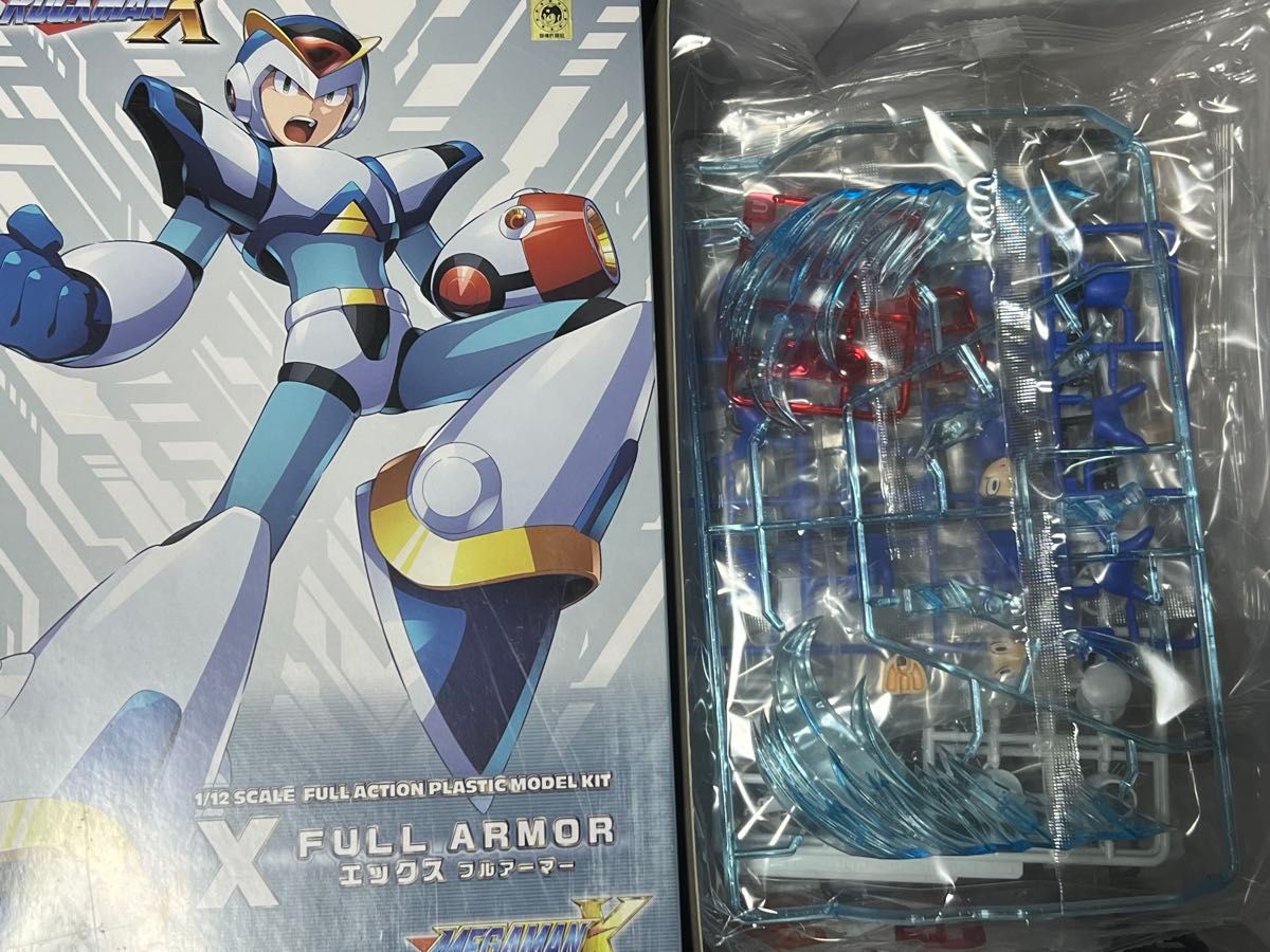 送料込 未組立 コトブキヤ ロックマンX フルアーマー 送料込 未組立 コトブキヤ ロックマンX フルアーマー