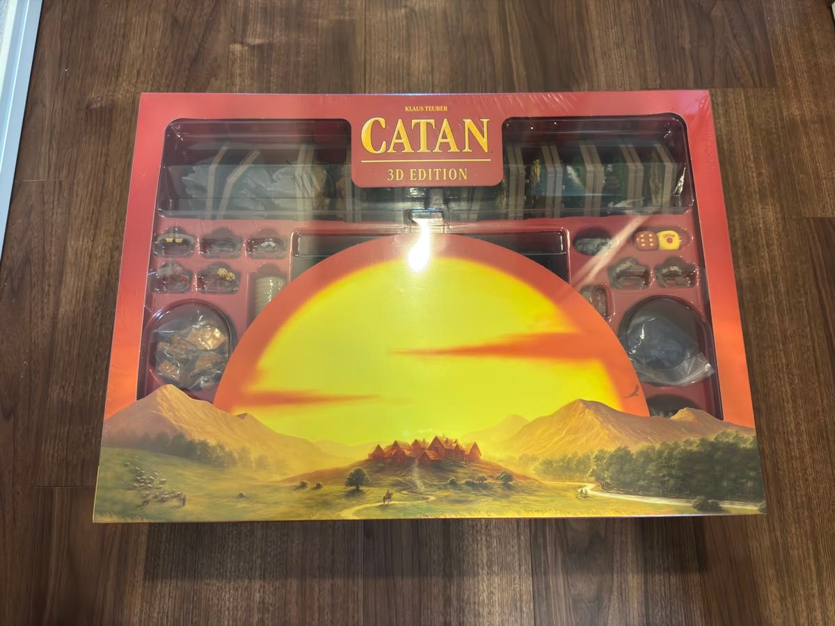 ジーピー ボードゲーム カタン 3D版 英語版(日本語説明書付き ジーピー ボードゲーム カタン 3D版 英語版(日本語説明書付き