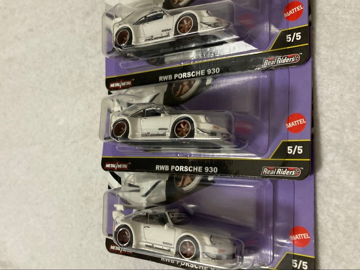 3台セット ホットウィール RWB PORSCHE 930 HotWheels ポルシェ 3台セット ホットウィール RWB PORSCHE 930 HotWheels ポルシェ