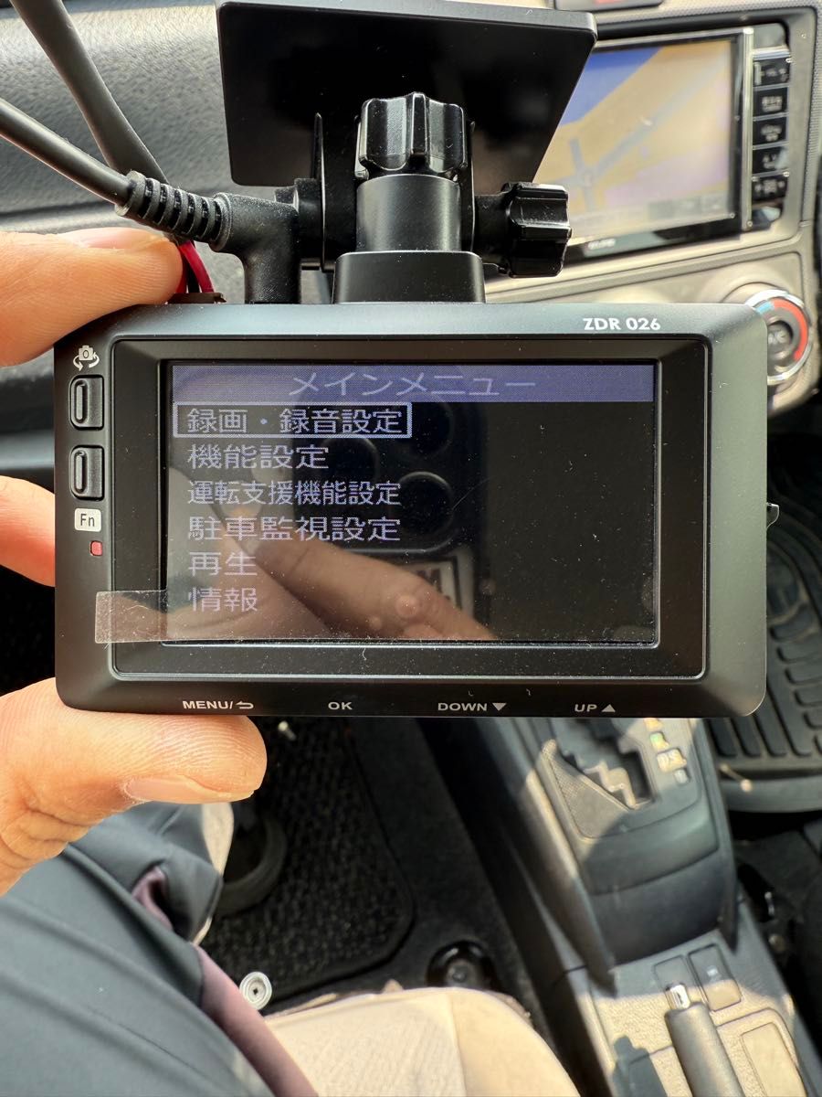 COMTEC コムテック ZDR026 前後2カメラ ドラレコ ドライブ COMTEC コムテック ZDR026 前後2カメラ ドラレコ ドライブ