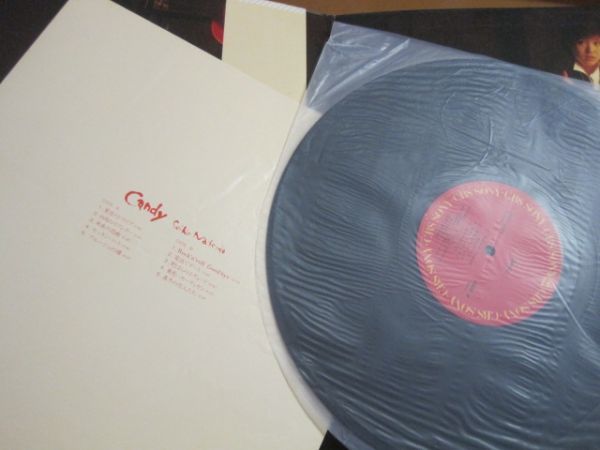 松田聖子 - Candy /Seiko Matsuda/28AH-1494/帯付/国内盤LPレコード_画像3