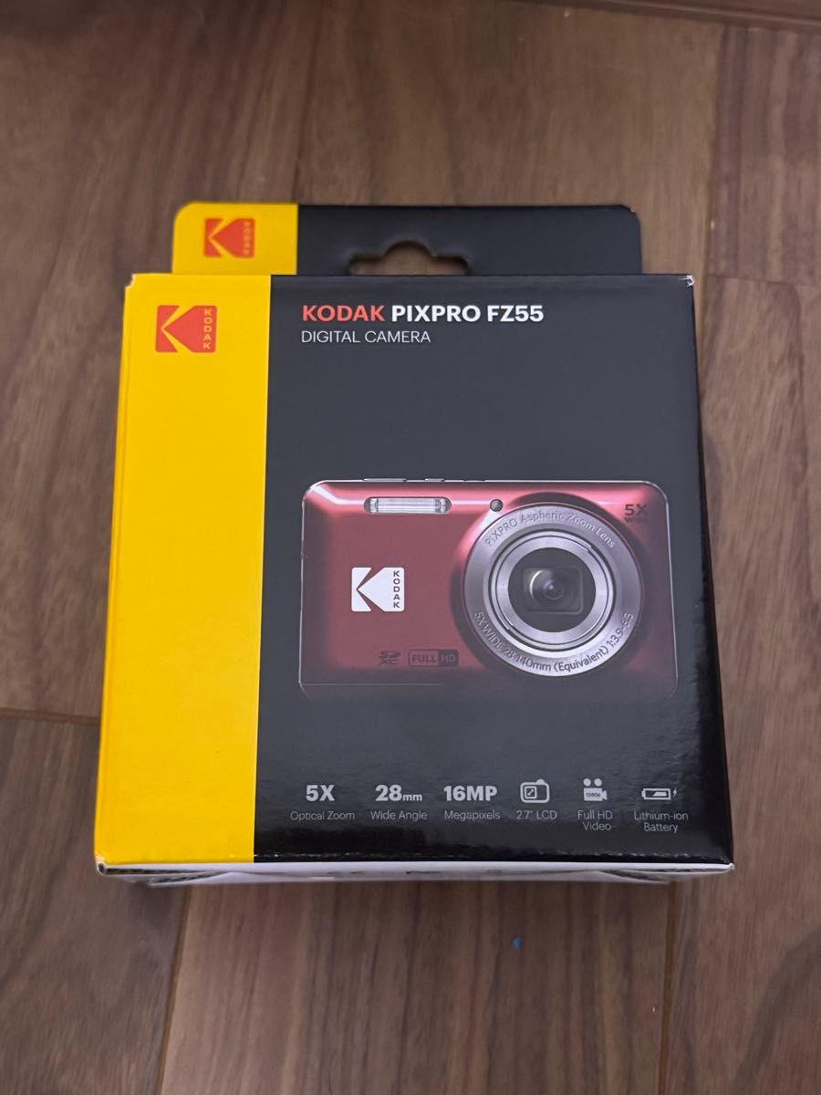 新品未使用未開封 Kodak PIXPRO FZ55 BK ブラック 黒 コダック 新品未使用未開封 Kodak PIXPRO FZ55 BK ブラック 黒 コダック
