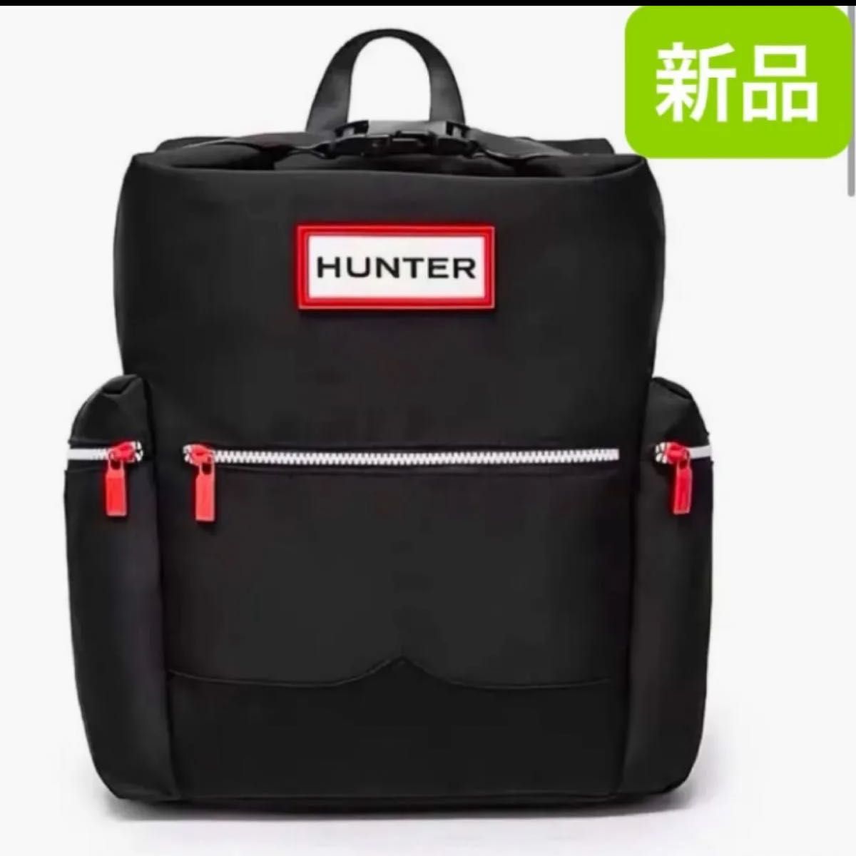 新品 リュック Hunter ハンター ブラック 黒 リュックサック 新品 リュック Hunter ハンター ブラック 黒 リュックサック