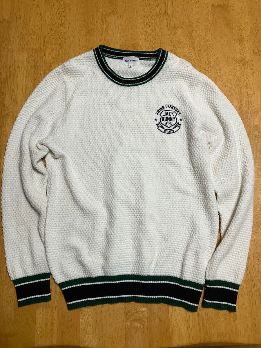 JACK BUNNY ジャックバニー ニット ホワイト XL サイズ6|Yahoo JACK BUNNY ジャックバニー ニット ホワイト XL サイズ6|Yahoo