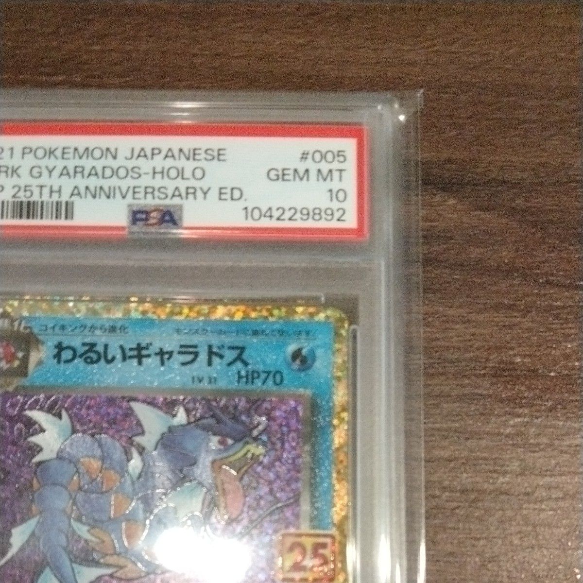 PSA10 1オーナー 2025年3月鑑定 わるいギャラドス 25th プロモ PSA10 1オーナー 2025年3月鑑定 わるいギャラドス 25th プロモ