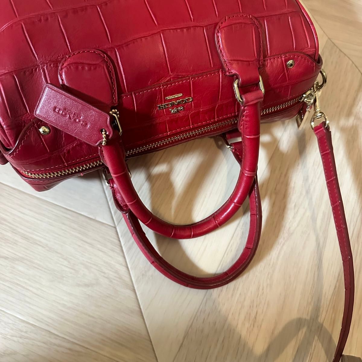 COACH ワインカラー ミニボストンバッグ|Yahoo!フリマ(旧 COACH ワインカラー ミニボストンバッグ|Yahoo!フリマ(旧