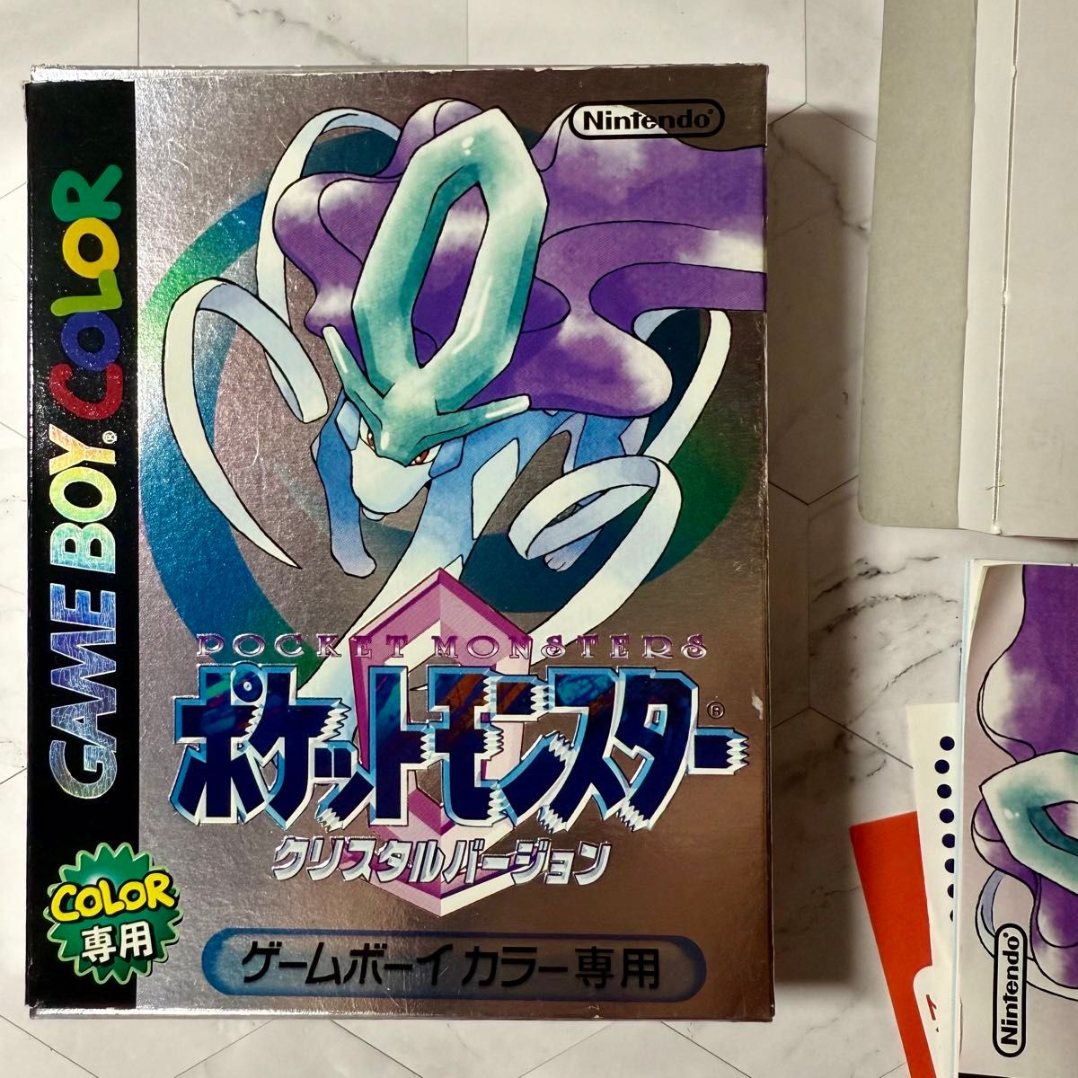 【冬バーゲン★特別送料無料!】 ポケットモンスター クリスタルバージョン ゲームボーイカラー ロールプレイング