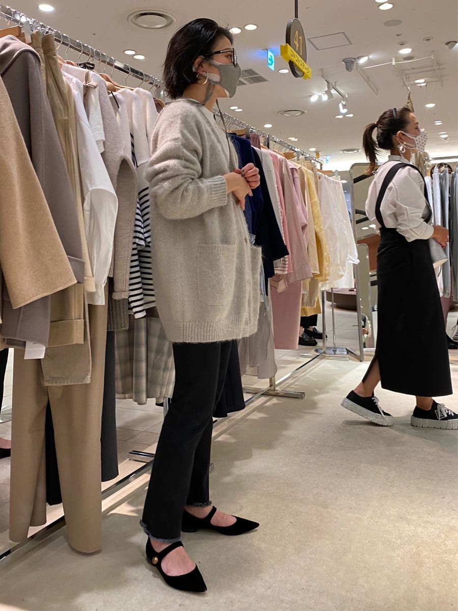 Gypsohila ジプソフィア カットオフデニムパンツ ブラック Gypsohila ジプソフィア カットオフデニムパンツ ブラック