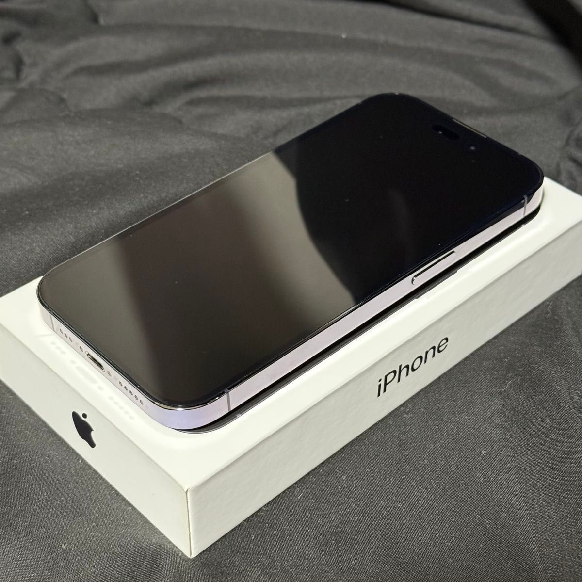 美品】【iFace付き】【箱付き】iPhone14Pro SIMフリー ディープ 美品】【iFace付き】【箱付き】iPhone14Pro SIMフリー ディープ