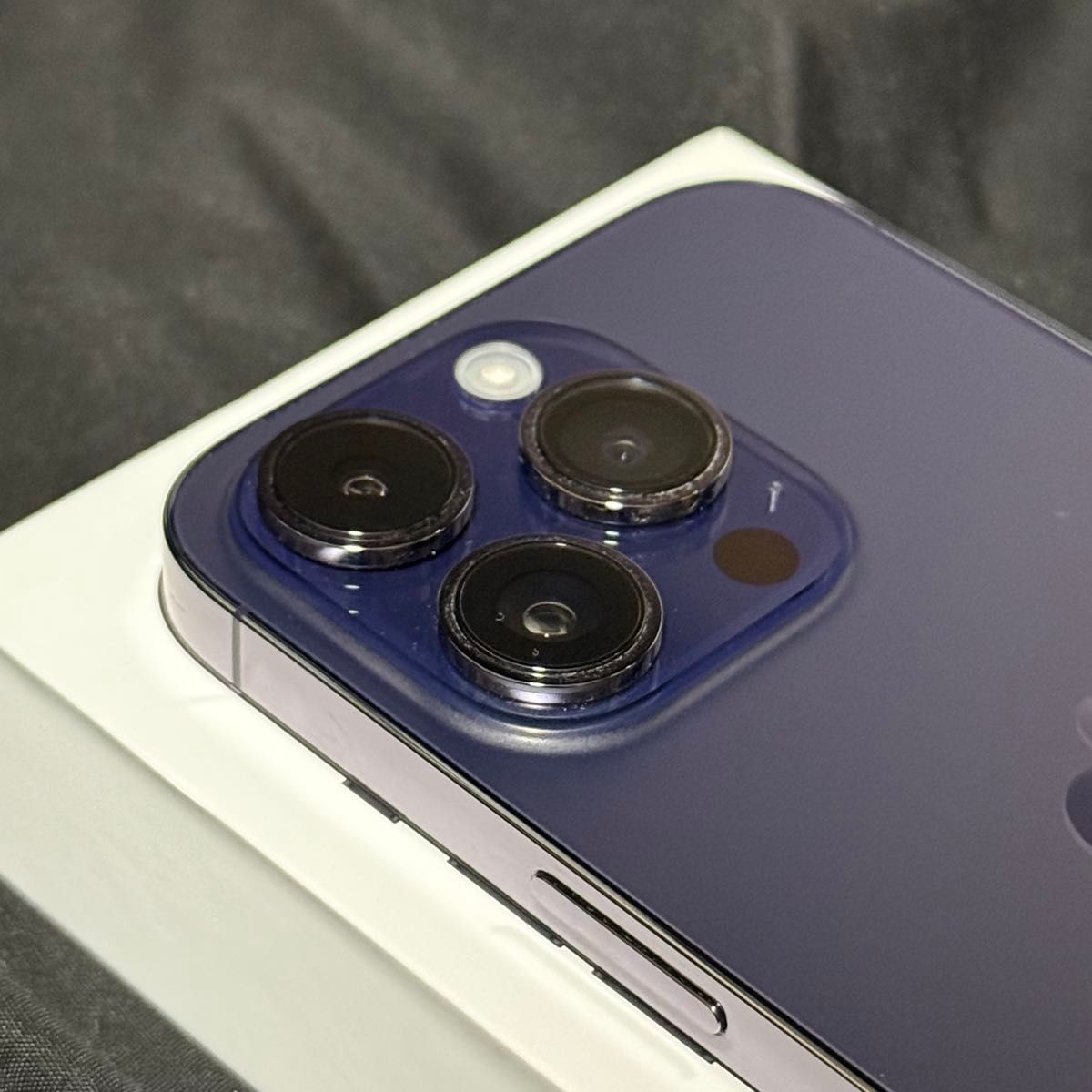 美品】【iFace付き】【箱付き】iPhone14Pro SIMフリー ディープ 美品】【iFace付き】【箱付き】iPhone14Pro SIMフリー ディープ