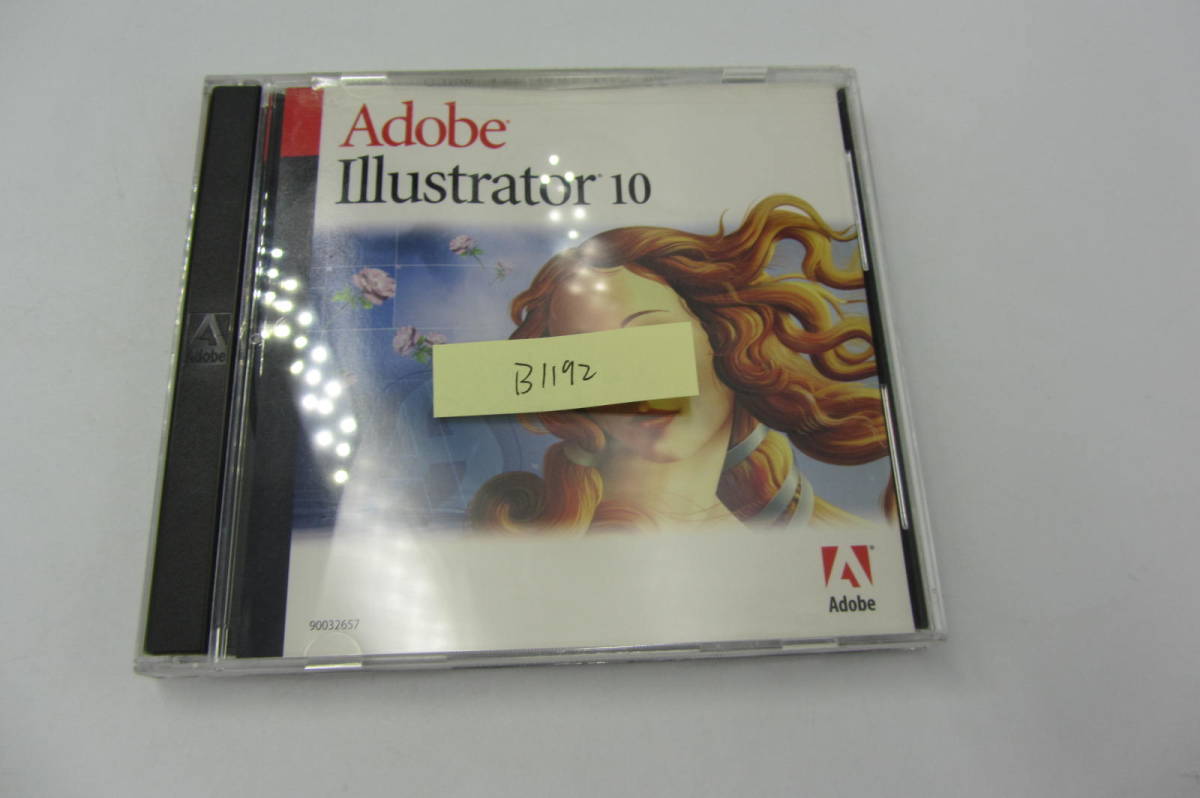 送料無料格安 Adobe Illustrator 10 B1192 FOR MAC Macintosh版 10.0.3 イラストレーター AI ログ作成 ライセンスキーあり_画像1