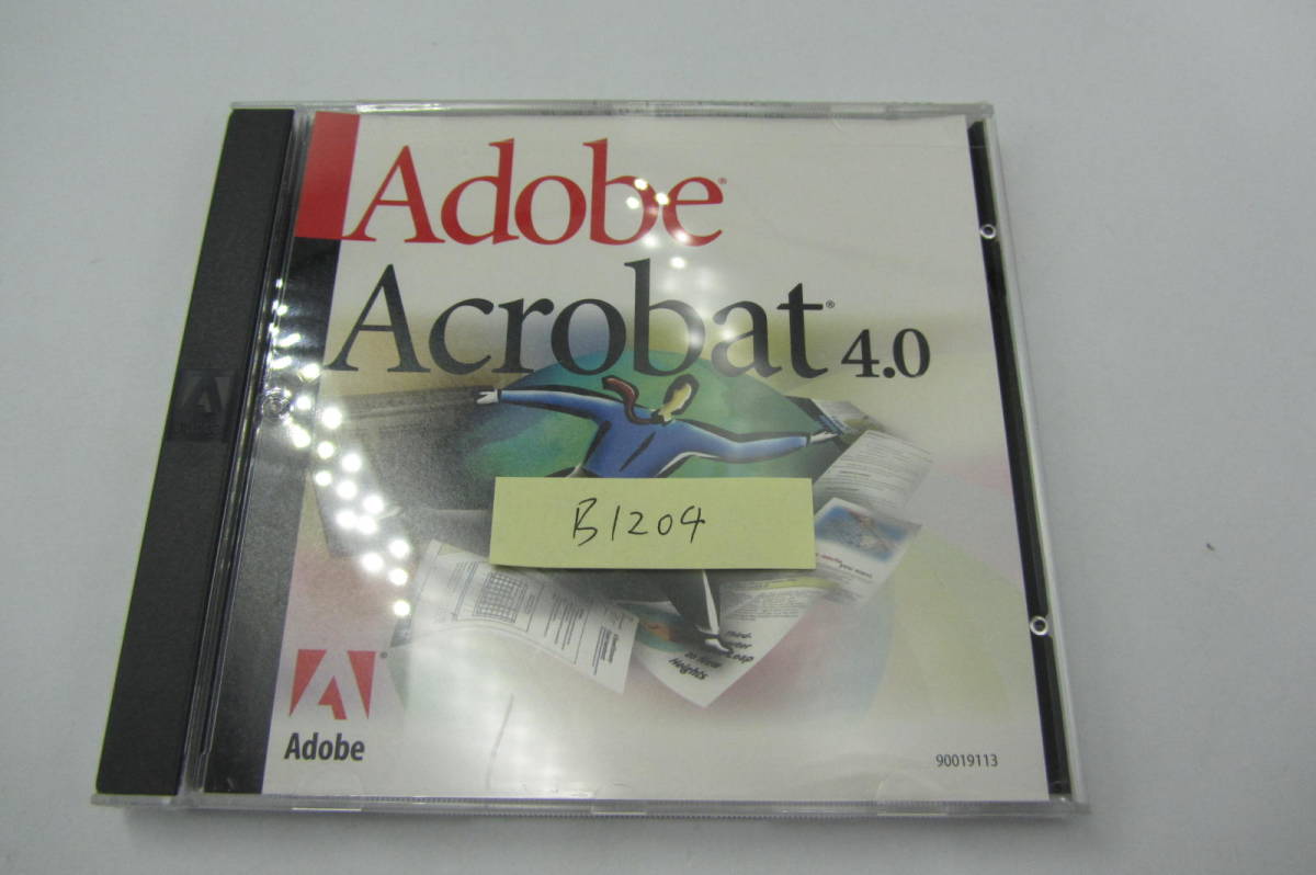 送料無料格安 Adobe Acrobat 4.0 B1204 4.0.3 For MAC Macintosh版 PDF DTP ライセンスキーあり 正規品_画像1