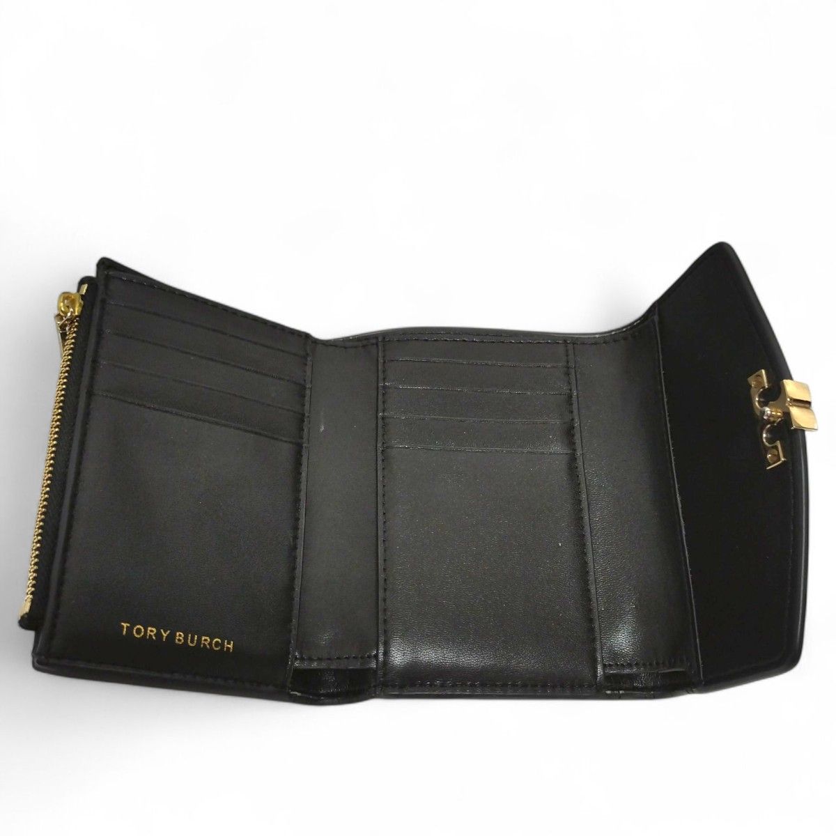 Tory Burch トリーバーチ 財布 三つ折り財布 レザー 55340 Tory Burch トリーバーチ 財布 三つ折り財布 レザー 55340