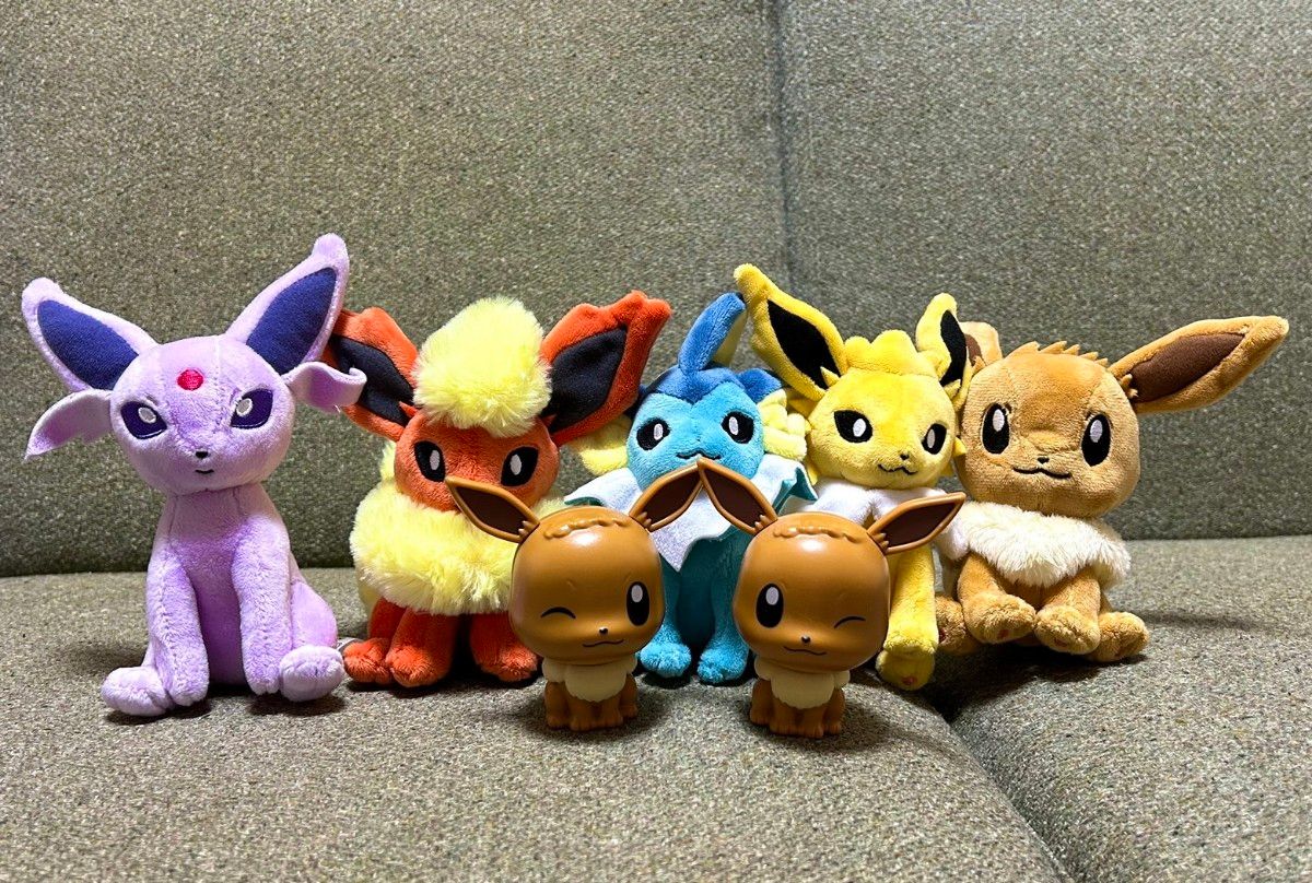 Pokemon fit ブイズ5点セット ポケモンセンターオリジナル Pokemon fit ブイズ5点セット ポケモンセンターオリジナル