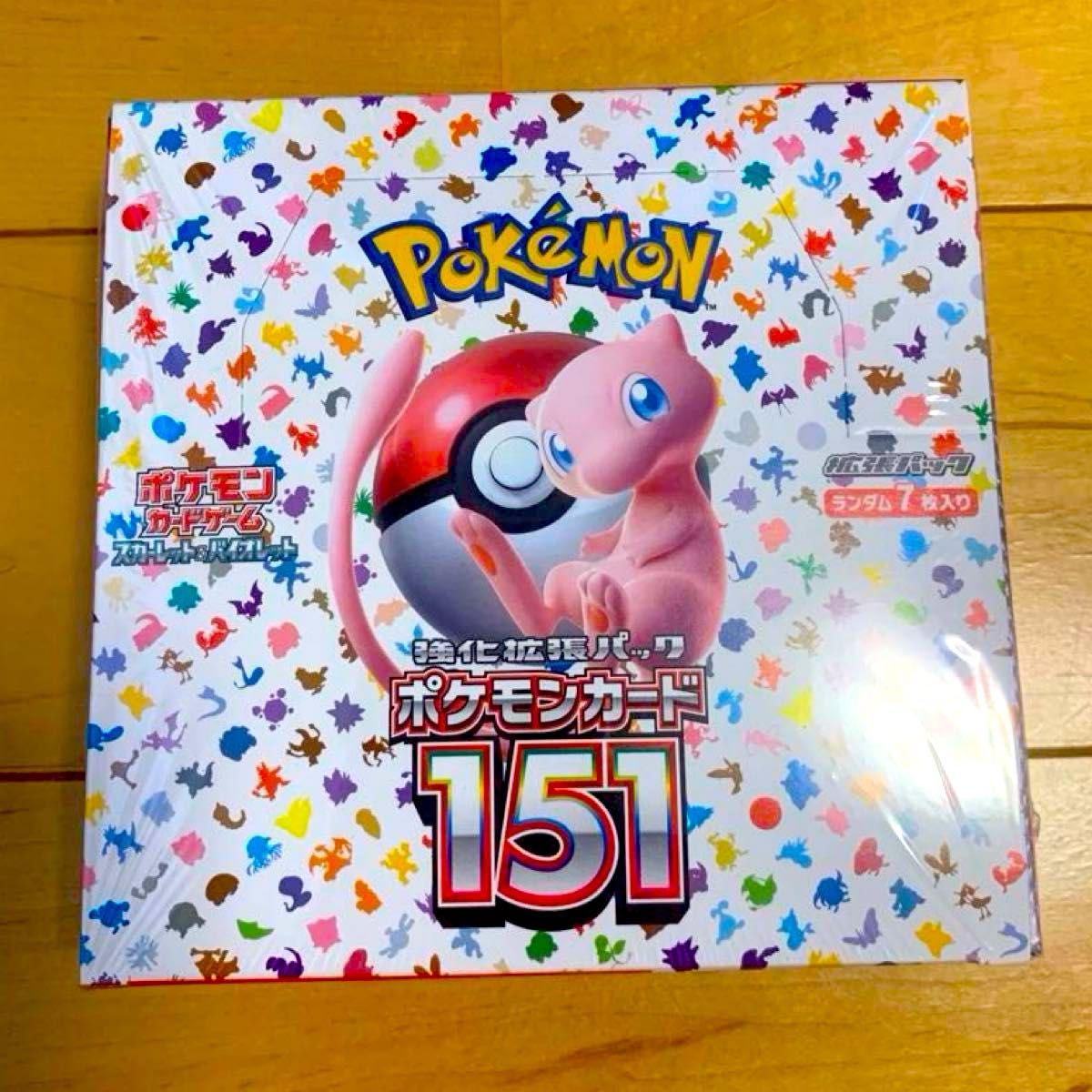 新品未開封】ポケモンカードゲーム 151 BOX[シュリンク付き 新品未開封】ポケモンカードゲーム 151 BOX[シュリンク付き
