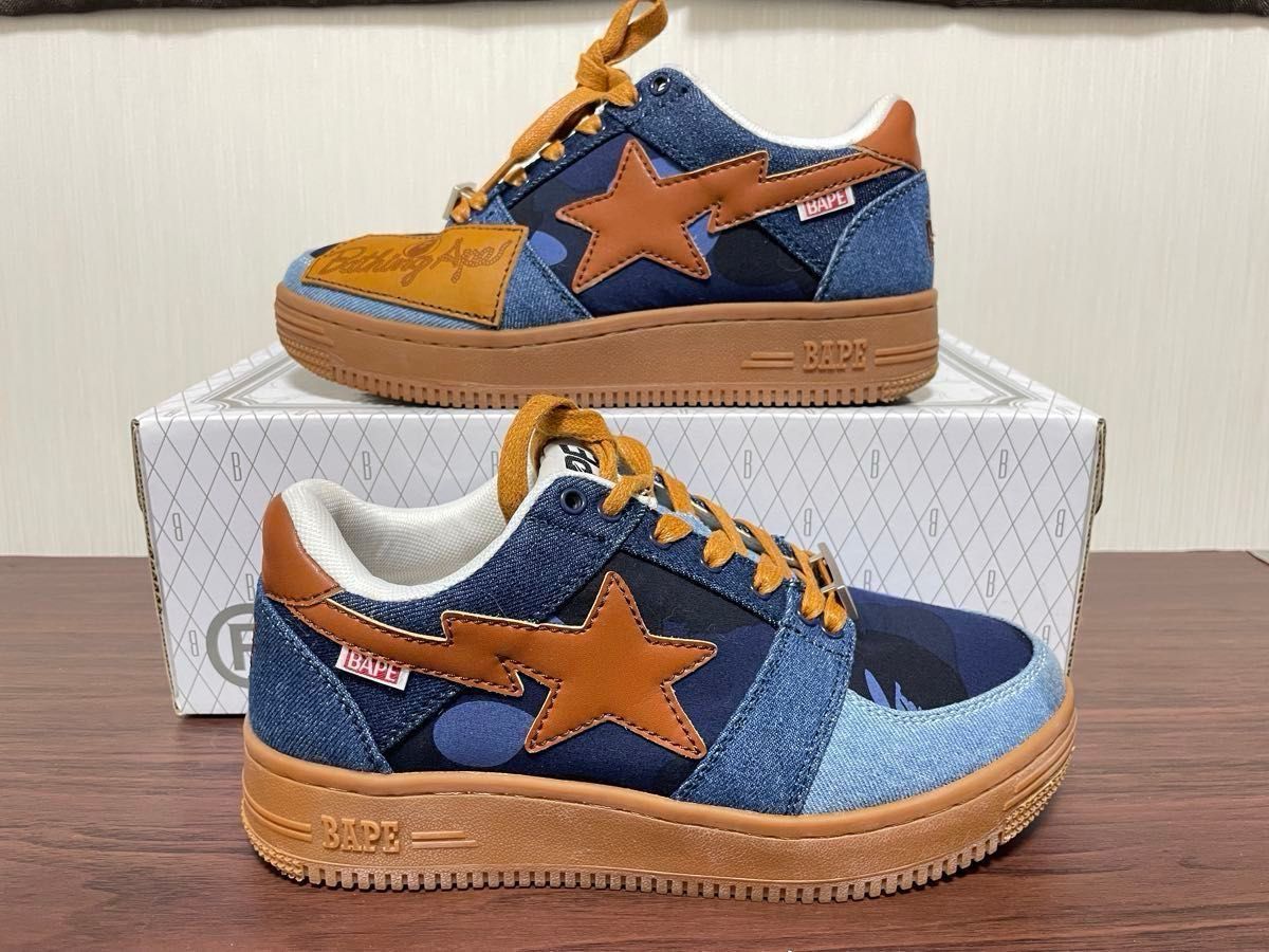 a bating ape bape sta ベイプスターデニム生地 23 5cm|Yahoo a bating ape bape sta ベイプスターデニム生地 23 5cm|Yahoo