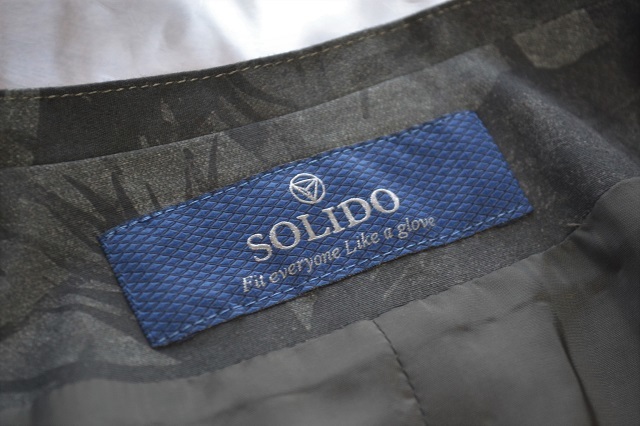 SOLIDO ソリード ジャガード ボタニカル ウエストコート ジレ ベスト 日本製 サイズ1 未着用_画像6