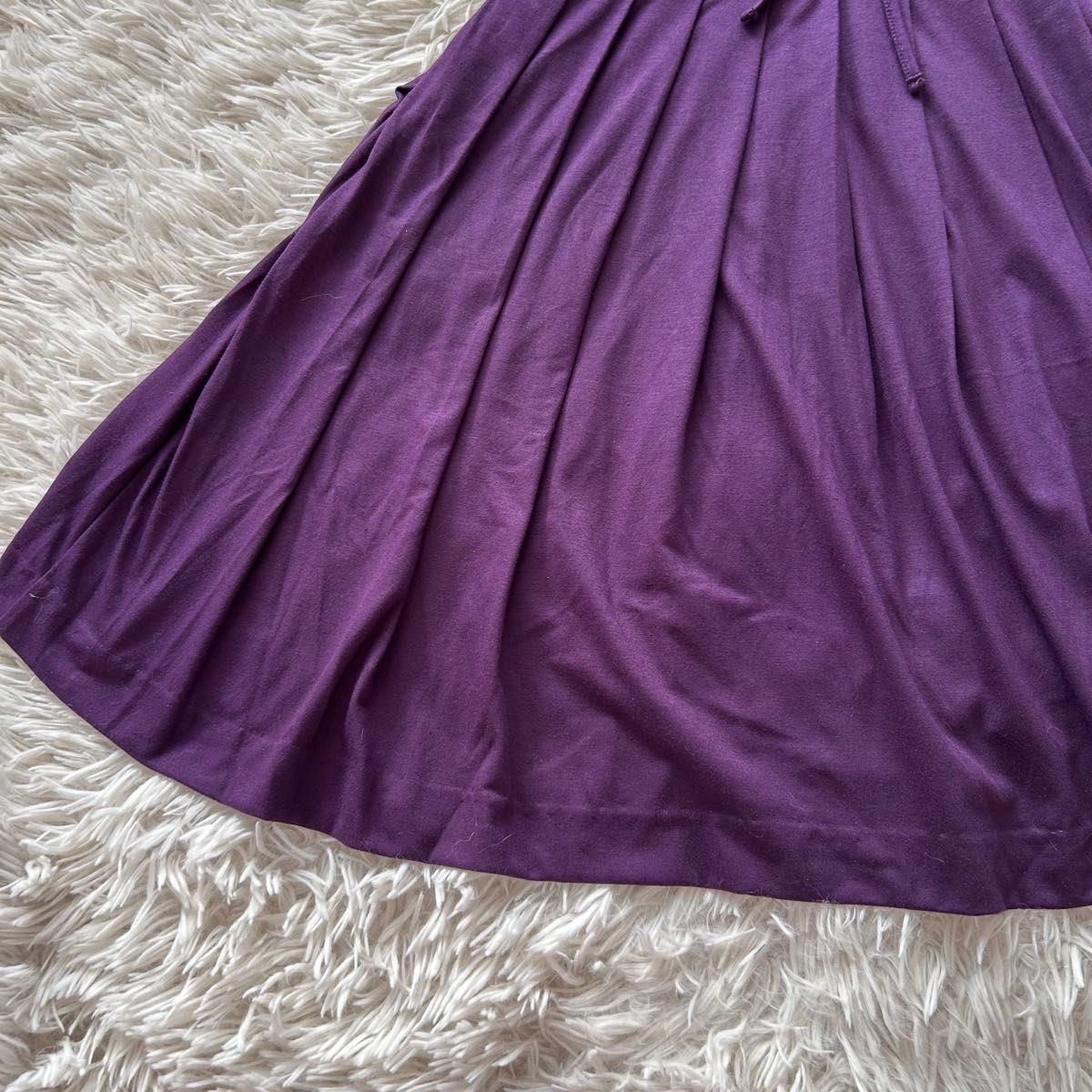 JENNY&Co ジェニー 姫ワンピース 半袖 ワンピース パープル S JENNY&Co ジェニー 姫ワンピース 半袖 ワンピース パープル S