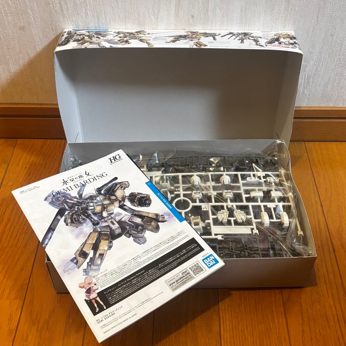 HG ガンダム ファラクト デミバーディング セット 未組立 HG ガンダム ファラクト デミバーディング セット 未組立