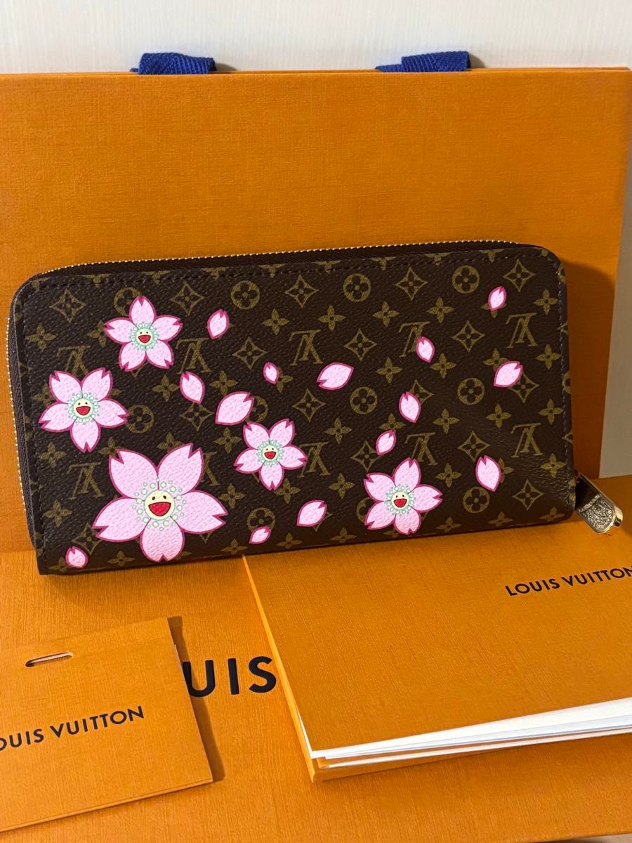 新品未使用 ルイヴィトン 村上隆 コラボ 長財布 ジッピー 新品未使用 ルイヴィトン 村上隆 コラボ 長財布 ジッピー