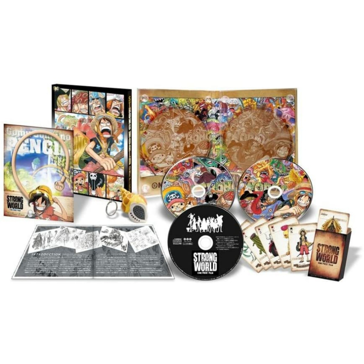 ONE PIECE STRONG WORLD完全初回限定生産DVD 来場者特典付