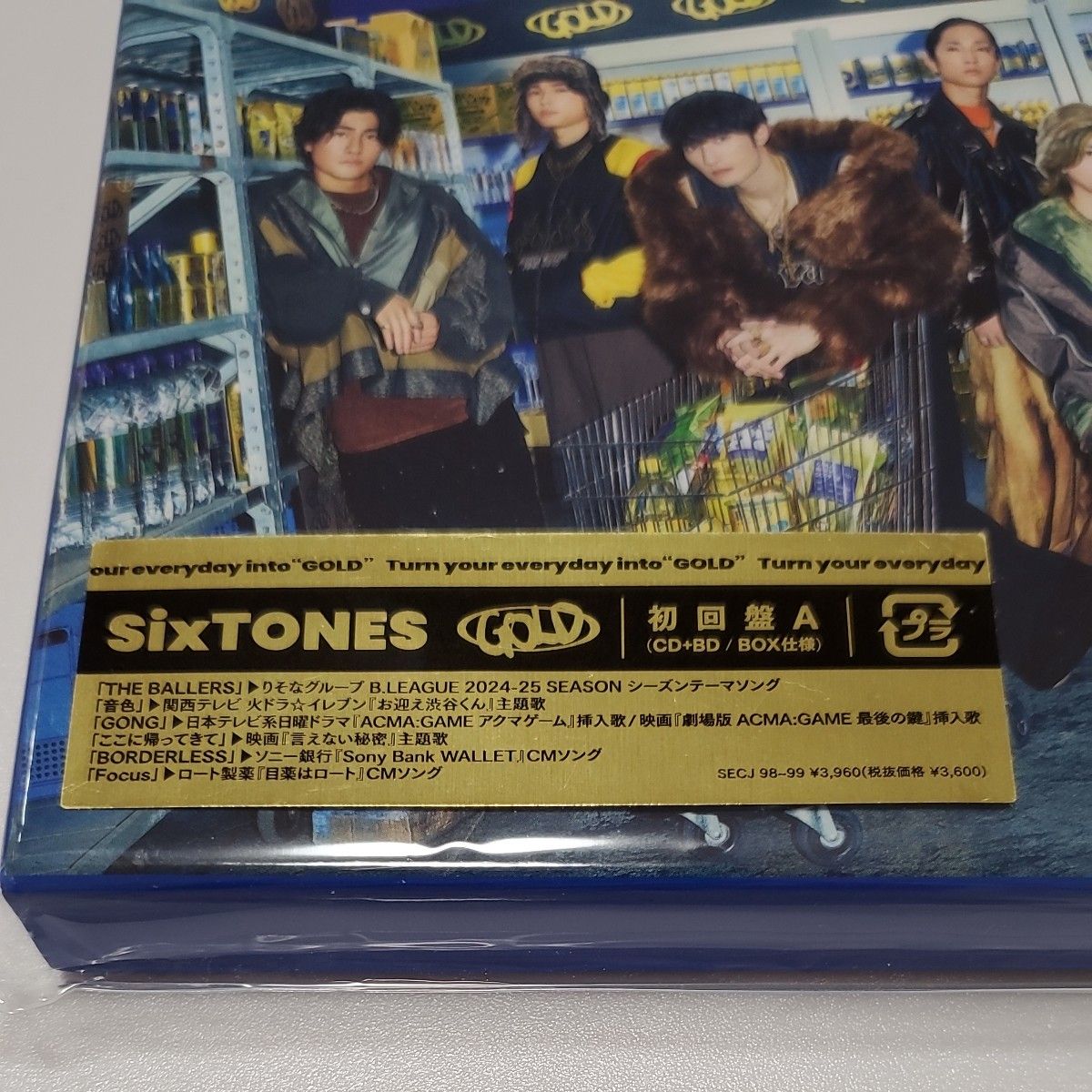 SixTONES アルバム GOLD 初回盤A (CD+Blu-ray)|Yahoo!フリマ SixTONES アルバム GOLD 初回盤A (CD+Blu-ray)|Yahoo!フリマ