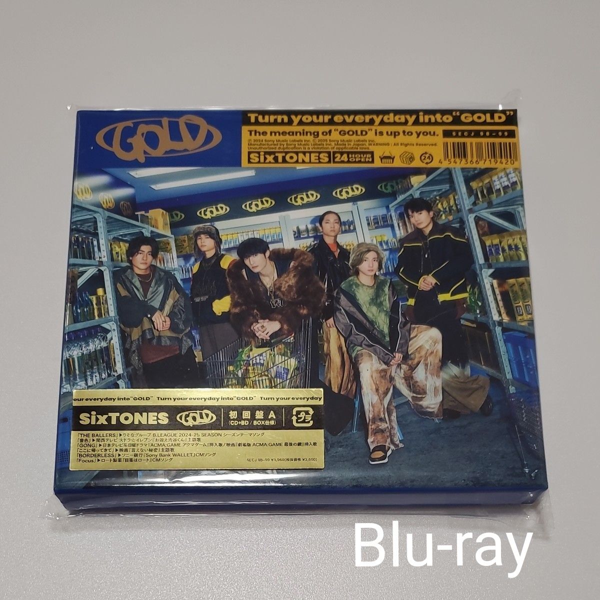 SixTONES アルバム GOLD 初回盤A (CD+Blu-ray)|Yahoo!フリマ SixTONES アルバム GOLD 初回盤A (CD+Blu-ray)|Yahoo!フリマ