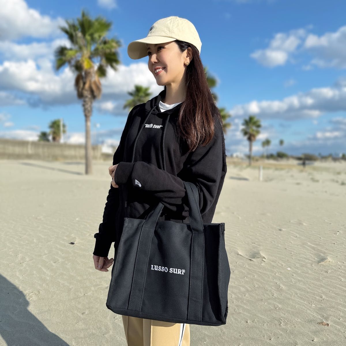 パソコンも入る LUSSO SURF 2wayショルダートートバッグ パソコンも入る LUSSO SURF 2wayショルダートートバッグ