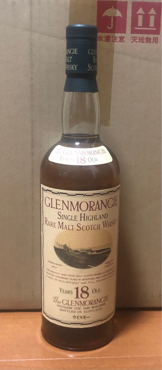 GLENMORANGIE グレンモーレンジ 18年 750ml 43% 旧ボトル 化粧箱 GLENMORANGIE グレンモーレンジ 18年 750ml 43% 旧ボトル 化粧箱