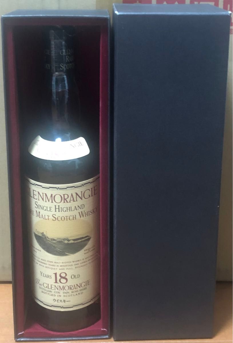 GLENMORANGIE グレンモーレンジ 18年 750ml 43% 旧ボトル 化粧箱 GLENMORANGIE グレンモーレンジ 18年 750ml 43% 旧ボトル 化粧箱
