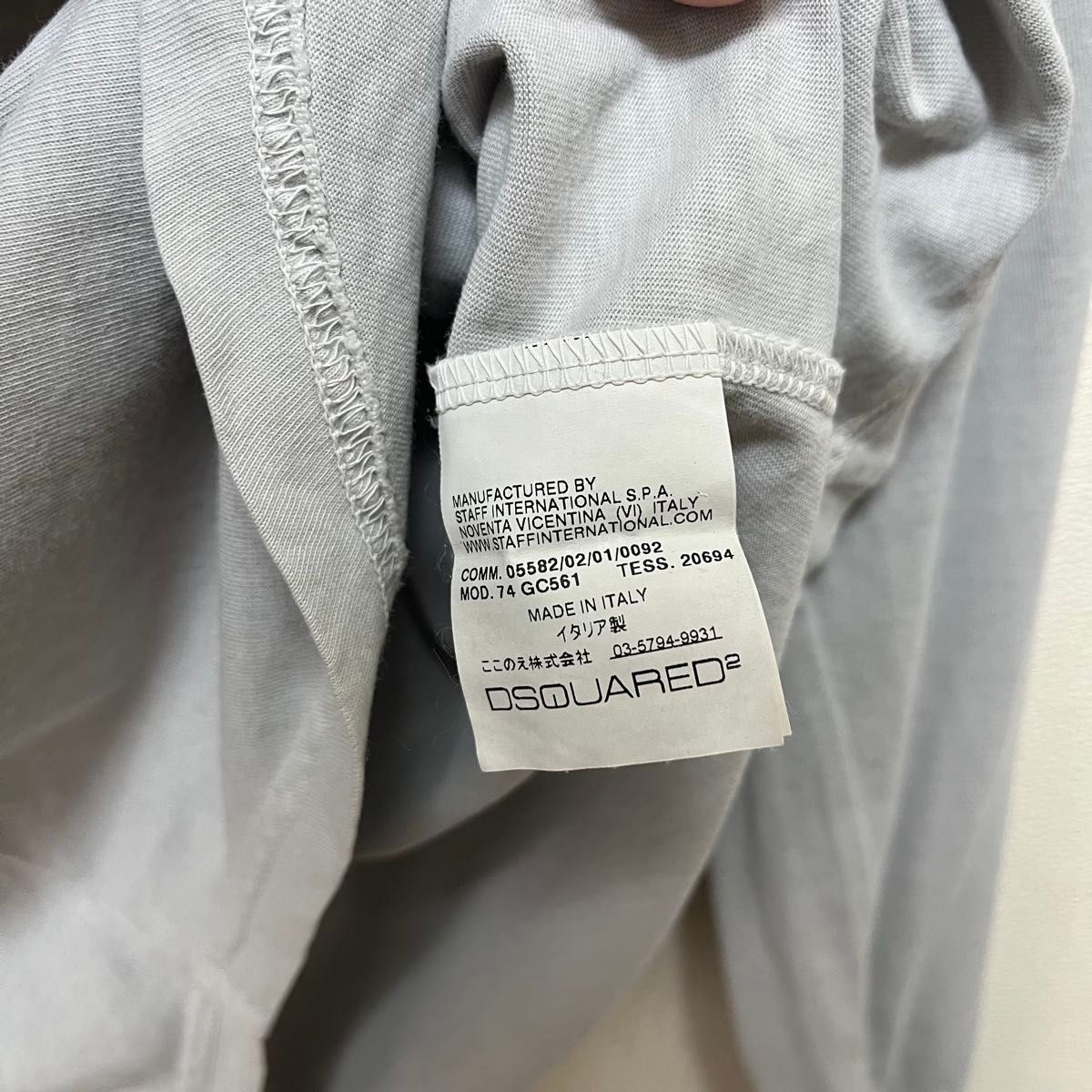 dsquared2 ディースク d2 ロンT ロンティー Tシャツ カットソー dsquared2 ディースク d2 ロンT ロンティー Tシャツ カットソー